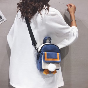 Wholesale Trendy Custom Logo Messenger Bag Women Lovely Canvas Small Shoulder Bag