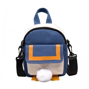 Wholesale Trendy Custom Logo Messenger Bag Women Lovely Canvas Small Shoulder Bag