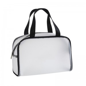 Custom Portable Wash Bag Fashion TPU Travel Waterproof Cosmetics Makeup Bag