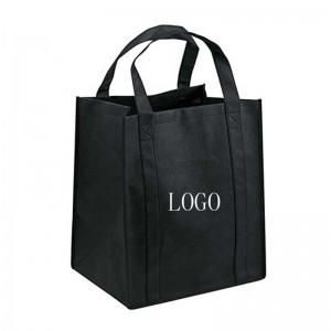 Best prices cheap price red printing non woven bag with nylon woven tote