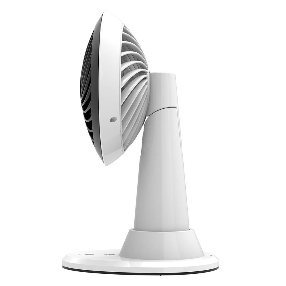 5” Rechargeable Automatic Oscillating USB 3 speeds desk Fan, Long working Hours Cooling fan