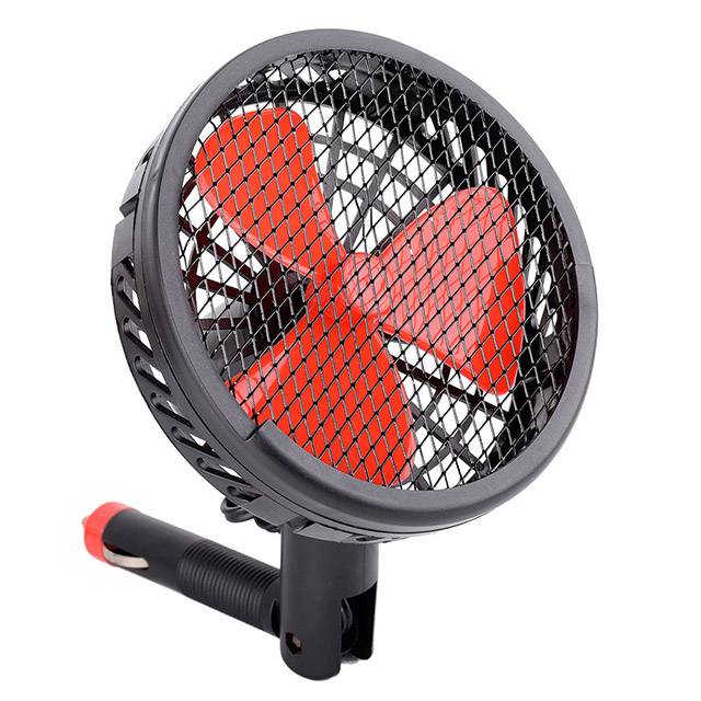 5-Inch Auto Fan With Adjustable Cigaretter Lighter Plug