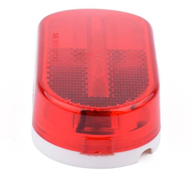 Trailer clearance/marker light with Stud-mount base/ Amber/Red color