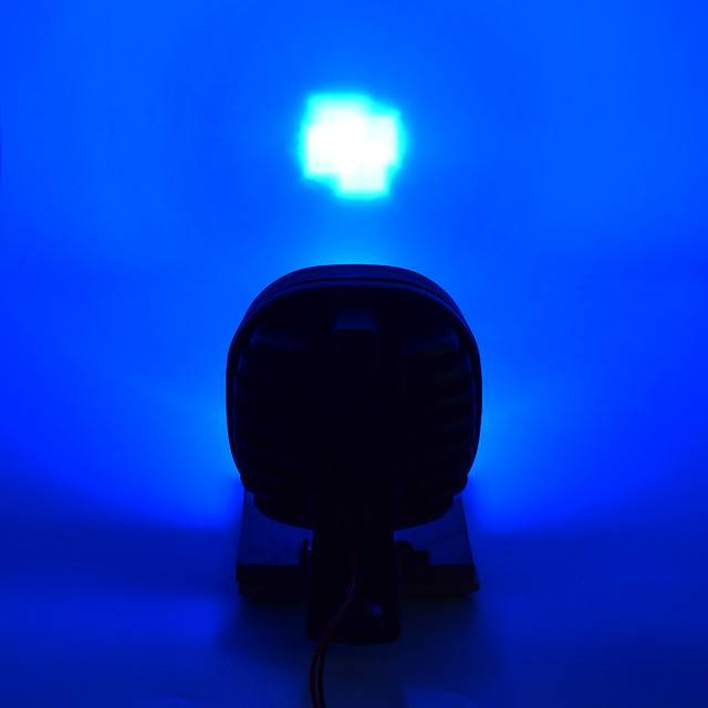 LED Spot Forklift Truck Blue/Red Working Safety Warning Lamp 10-110V