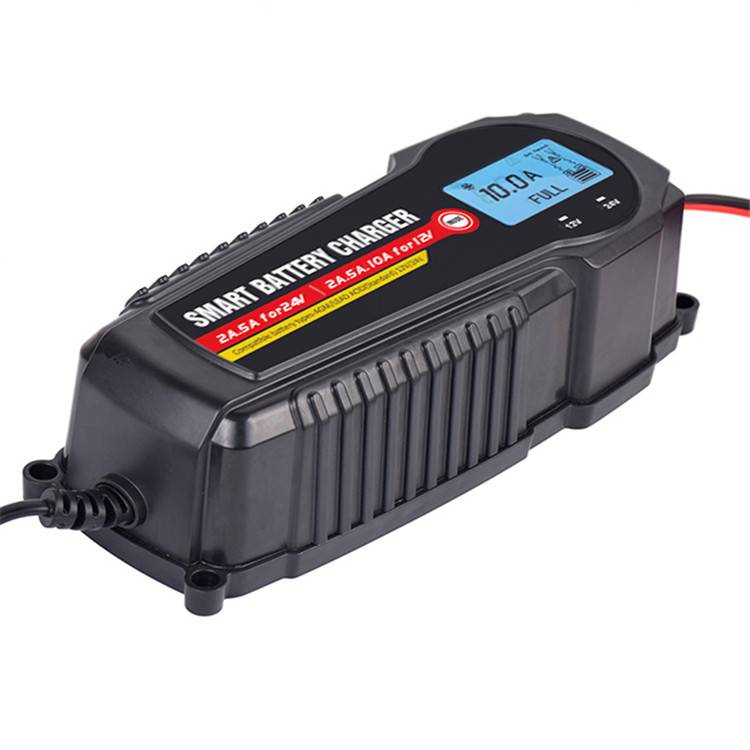 5 Stage Microprocessor Control Intelligent Battery Charger 12V 24V Automotive Battery Charger for Lead Acid Batteries