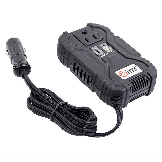 120w Dc To Ac Power Inverter With Type C Output