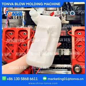Lawn mower plastic gas fuel tank making extrusion blow molding machine manufacture
