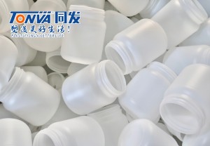 TONVA Plastic wide neck HDPE jar blow molding machine-protein powder plastic bottle making machine