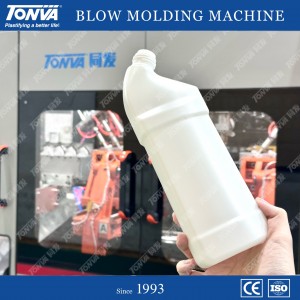 TONVA toilet detergent bottle blow molding making machine for cleaning bottles with high output high quality
