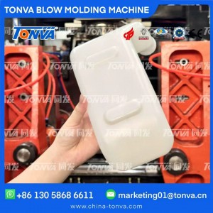 Lawn mower plastic gas fuel tank making extrusion blow molding machine manufacture