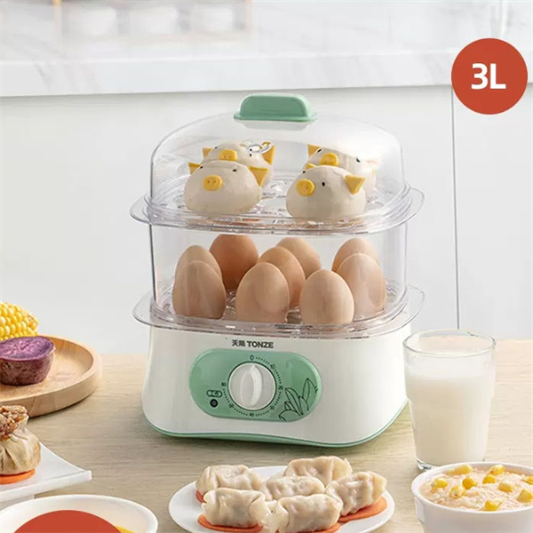 Timing 2 Tier Electric Food Steamer Qe Cooker