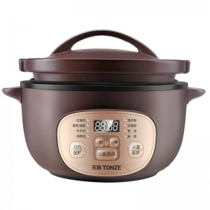 Factory Cheap Hot Large Cooker - Tonze High Tempered Electric Slow Cooker – Tonze