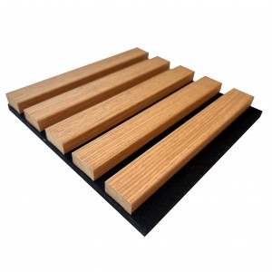 Akupanel Diffusion wood Slat Wall Slat ταβάνι Ηχομονωτικό Τοίχο ξύλινο καπλαμά Ακουστικά πάνελ