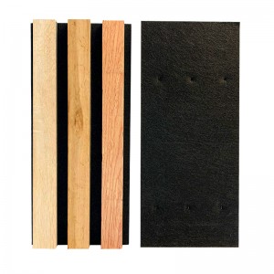 Pet Wooden Veneer Panel Acoustic