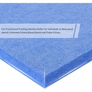 Juku fiber lûd-absorberend dekorative keunst board