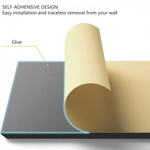 Juku fiber sound-absorbing decorative art board