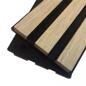 Pet dřevěný dýha akustický panel