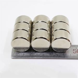 Profesionalni okrugli cilindrični magneti velike snage s trajnim magnetima, mali N38 Ndfeb
