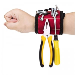 Golden Supplier Magnet Tool Ձեռքի գոտի Magnetic Wristband for Holding Screws