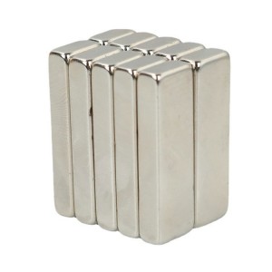 Fast Delivery Block Nickle Coating NdFeB Neodymium Bar Magnets