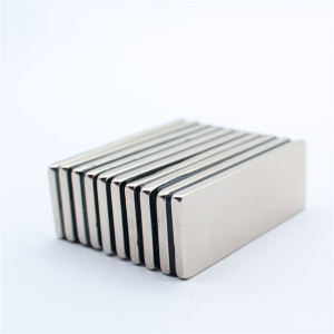 N52 N42 N35 Rare Earth Block Magnet Neodymium Flat Rectangular Magnet Bar