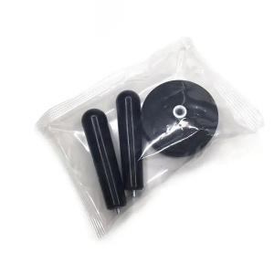 Custom Strong NdFeb Handle Rubber Pot Magnets with Round Base