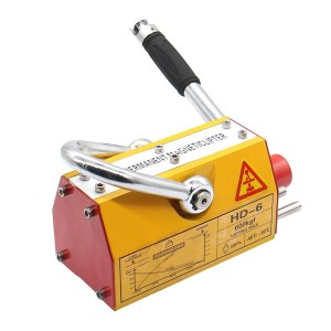 Safety 1000kg Permanent Magnet Lifter Electromagnet Manual Magnet Lifter Crane
