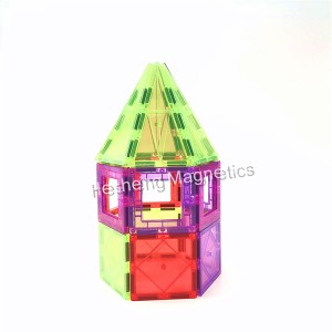 Brinquedo de telhas magnéticas duráveis ​​coloridas com preços competitivos