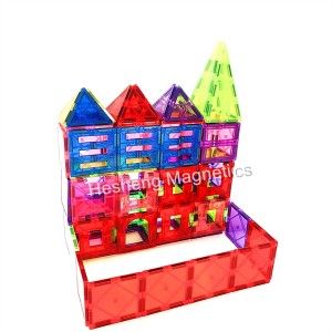 Jucărie cu plăci magnetice durabile, colorate, cu prețuri competitive