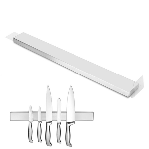 Upgraded Stainless Steel Magnetic Knife Holder for Wall with 3M Type