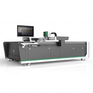 Màquina de tall CNC digital de la indústria de la impressió