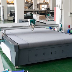 Máquina de corte dixital CNC da industria da impresión