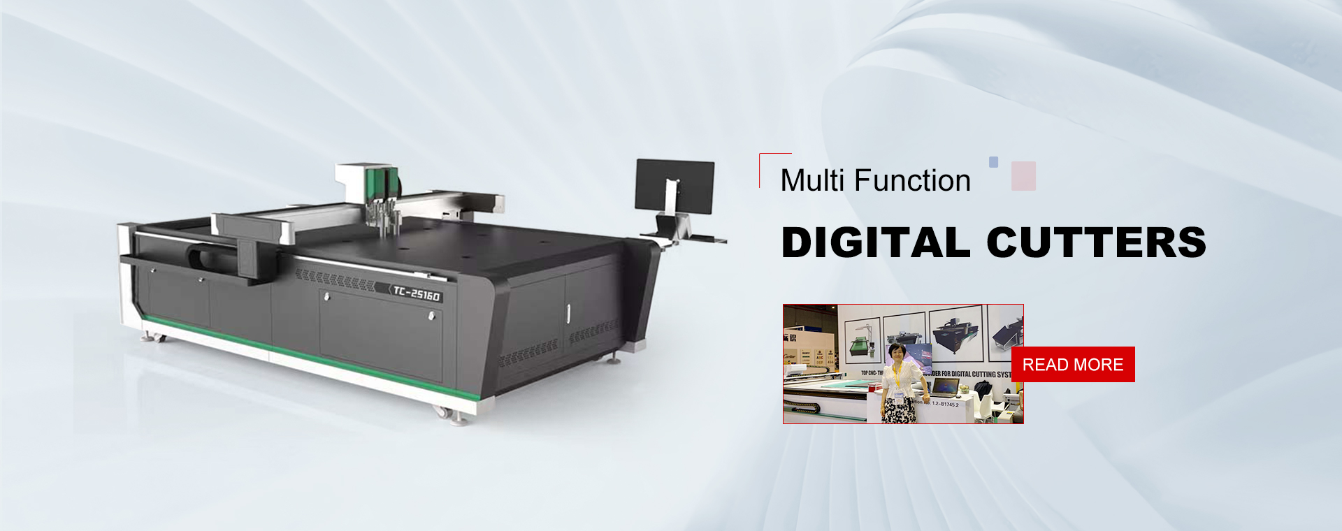 Machine de découpe CNC pour tissus numériques
