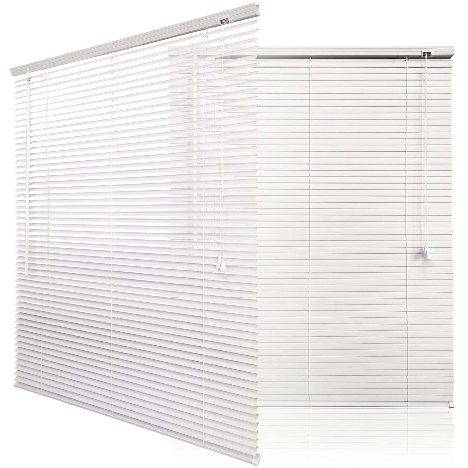 1-Inch PVC L-Shaped Corded Blinds