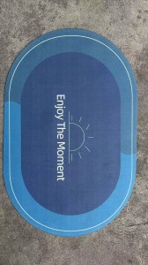 Unique Features Durable Rubber Backed Anti Slip Doormat Indoor/Outdoor Entryway Welcome Mats Outdoor Dirt Trapping