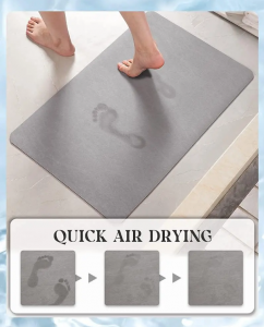 Wet Feet and Slippery Floors? Not on My Watch Get , Diatom Mats Now