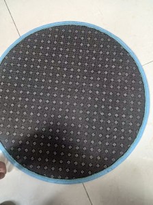 Round Outdoor Rug Christmas Decor Accessories Waterproof Outdoor Doormat Reversible Entry Decor Mat