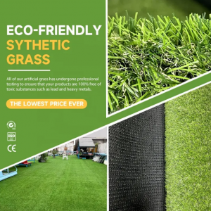 Easy-to-Install Low-Maintenance Artificial Grass for Home Gardens Sports & Indoor Landscaping Made of Synthetic Plastic PP
