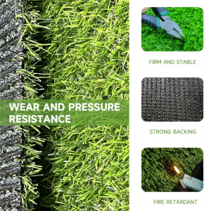 Easy-to-Install Low-Maintenance Artificial Grass for Home Gardens Sports & Indoor Landscaping Made of Synthetic Plastic PP