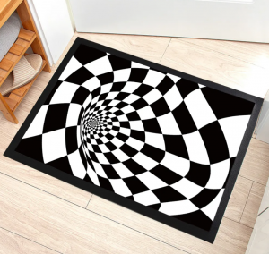 Custom Non-Slip Modern Welcome Design Logo Floor Doormats Entrance Rubber Floor Mat Carpet Rug