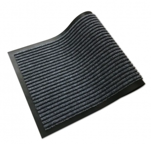 Commercial Office Home Carpet Stripe PVC Backing Door Mat Double Ribbed Entrance Door Mat