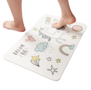 Foot mat, oil resistant, waterproof, household mat, door mat New kitchen floor mat, long strip, absorbent, non slip mat