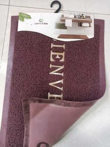 PVC Doormat with custom pattern Anti-slip PVC Doormat with custom pattern PVC Coil Doormats Indoor Front Welcome Outdoor Door Mats