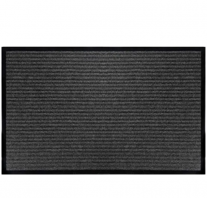 Hot Selling Anti-Slip Entrance Different Color Double Stripes Seven Stripes PVC Backing Door Hotel Floor Mat