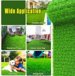 Wholesale Cheap Price Waterproof Fireproof Faux Turf Lawn Grass Carpet Artificial Grass For Carpet Landscaping