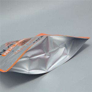 2.5kg food grade custom aluminum foil stand up pet food bag plastic dog treat bag spout pouch for food