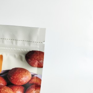 Customized Plastic Flexible Matte Film Standup Dired Food/Candy/Cookies/Snack Packaging Bags with Zip Lock