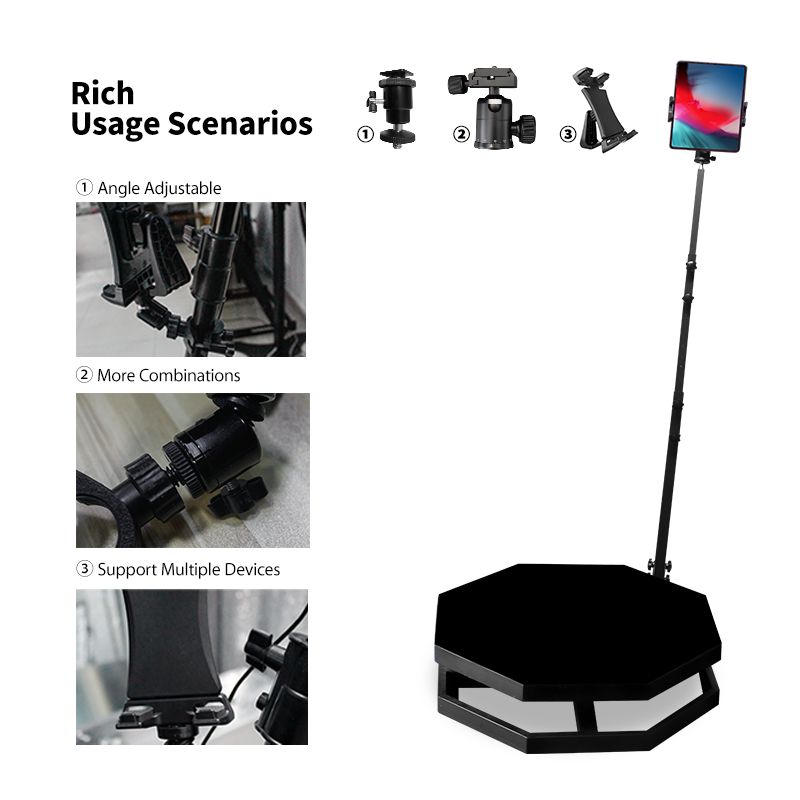 New Adjustable 360 Photo Booth Photobooth 360 Video Photo Booth Rotating  Automatic 360 Photo Booth - China 360 Photobooth and Video Photobooth price
