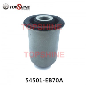 54501-EB70A Car Rubber Auto Parts Suspension Control Arms Bushing For Nissan