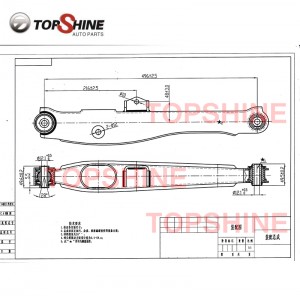 05105272AE Car Auto Suspension Parts Control Arm Steering Arm For Mopar
